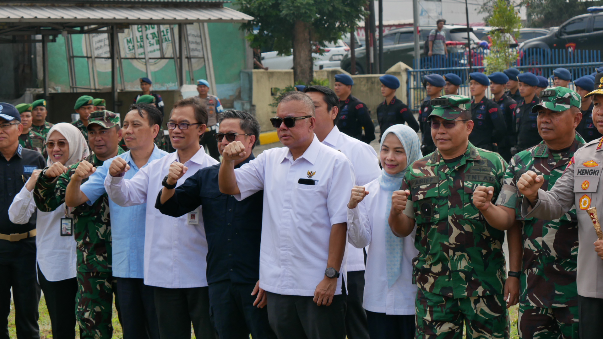 Badan Pengawas Tenaga Nuklir - BAPETEN Ikuti Apel dan Konferensi Pers Satgas Penanganan Kerawanan Bahaya Radiasi Radionuklida Cs-137 dan Kesehatan pada Masyarakat Berisiko Terdampak
