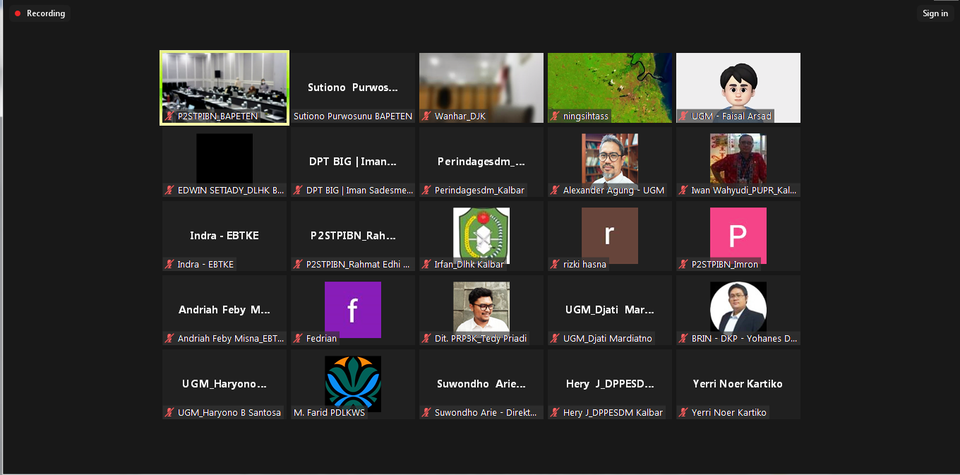 Nuclear Energy Regulatory Agency – KLHS Working Group Meeting on the Nuclear Power Plant Development Policy Program