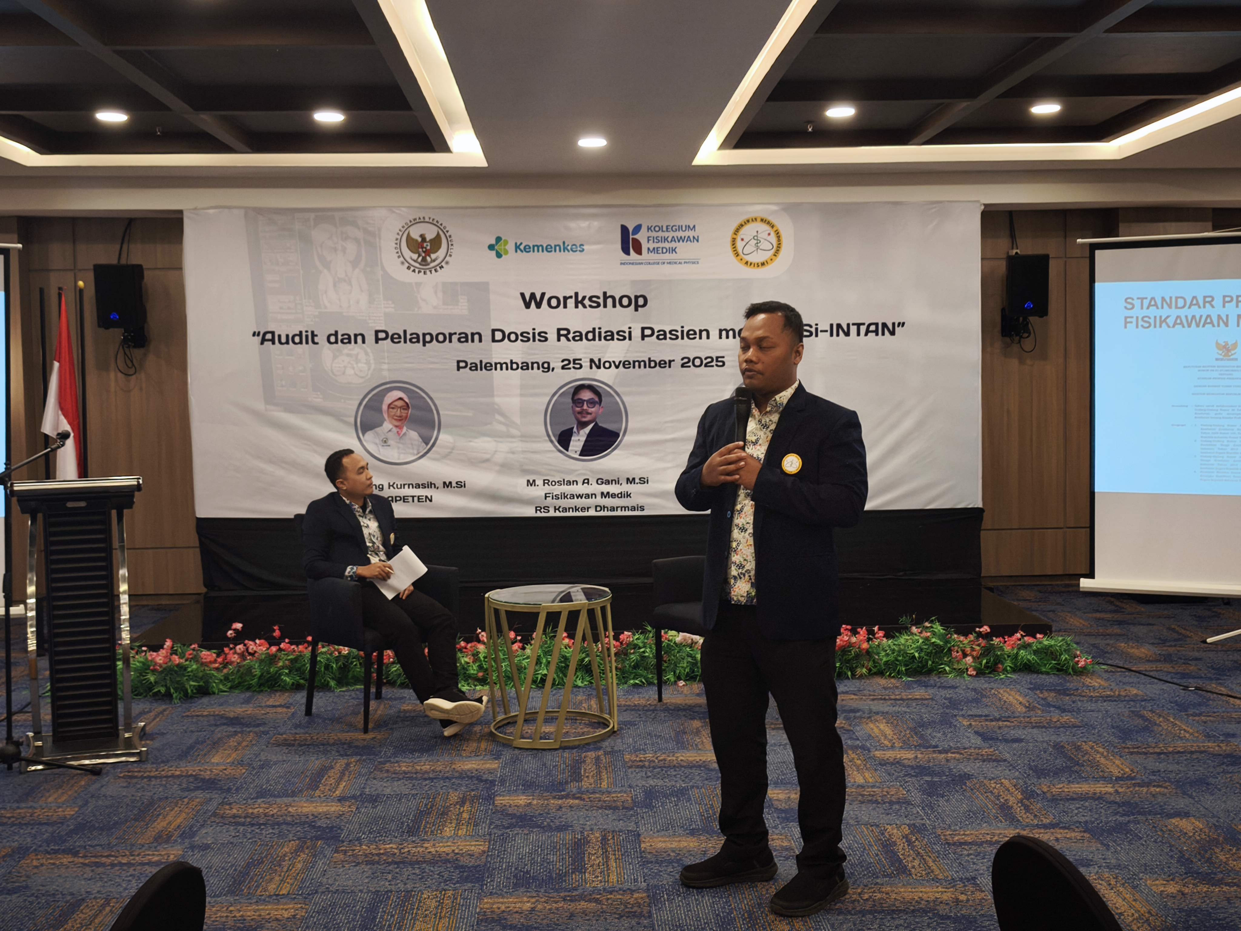 BAPETEN Collaborates with AFISMI to Hold Si-INTAN Workshops in Three Cities to Enhance Patient Radiation Safety