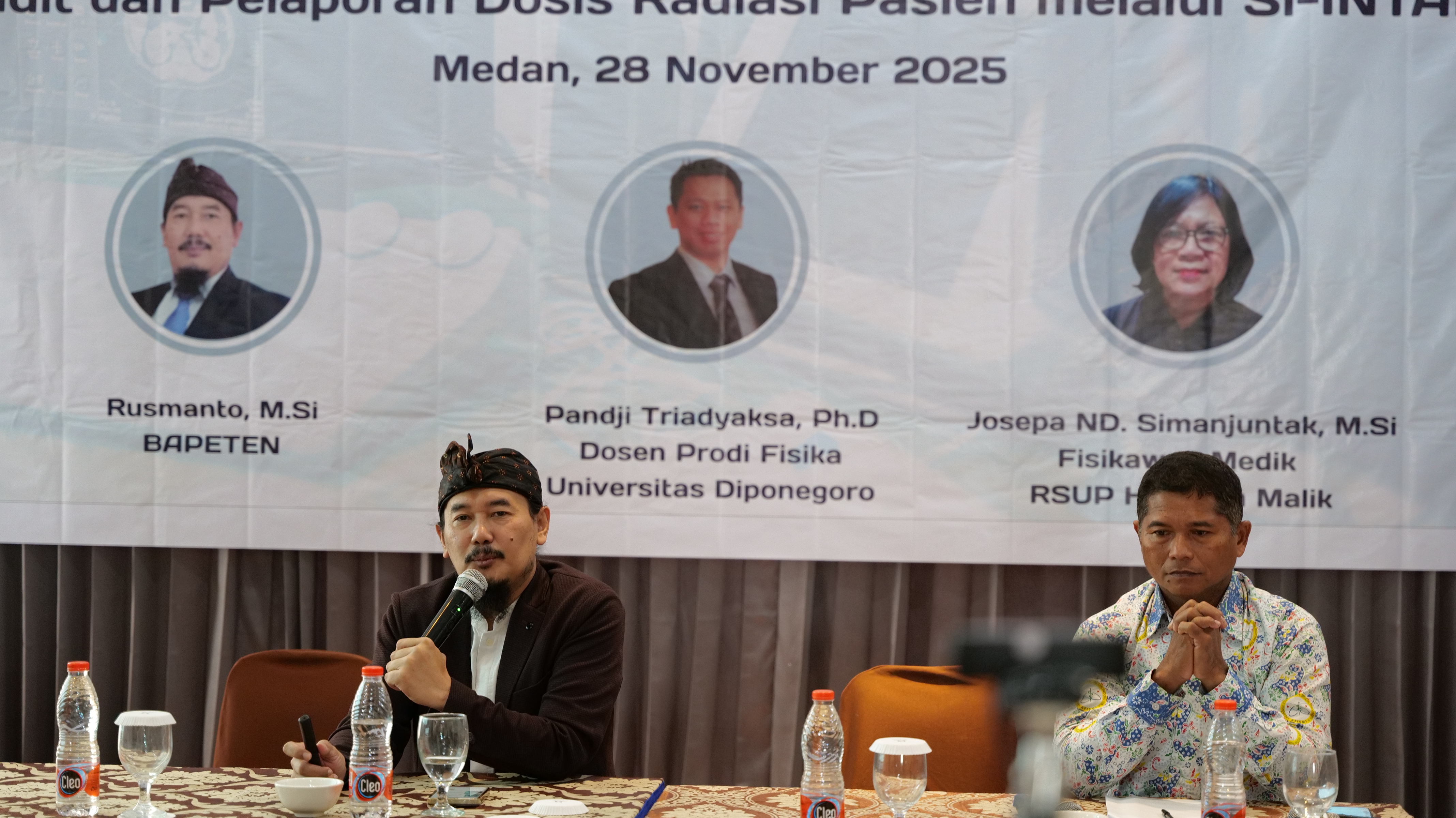 BAPETEN Collaborates with AFISMI to Hold Si-INTAN Workshops in Three Cities to Enhance Patient Radiation Safety