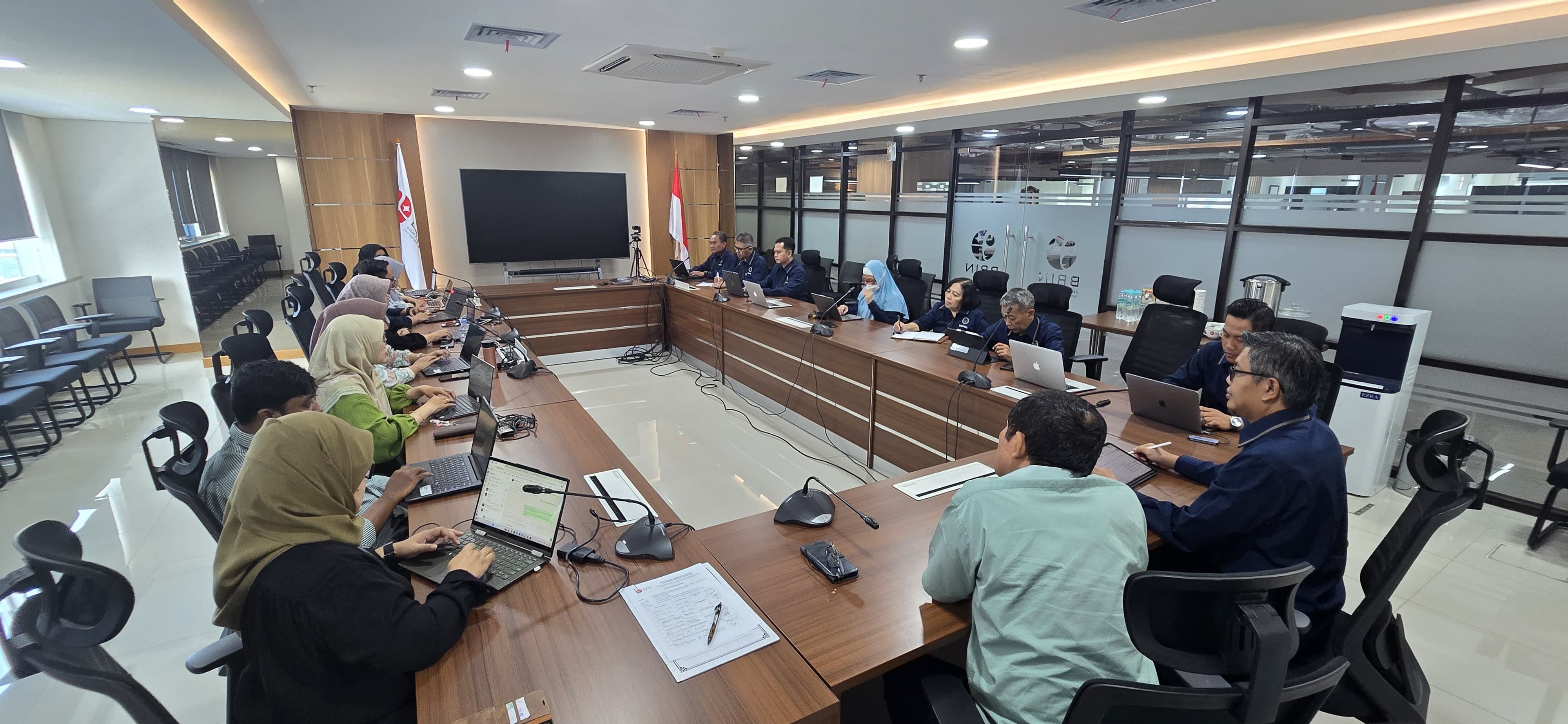 BAPETEN and BRIN Hold Meeting to Discuss the Master Plan for the Development of Nuclear Competency Standards (SKKNI)
